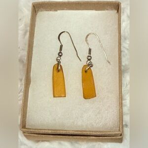 Elegant Gold Dangle Earrings